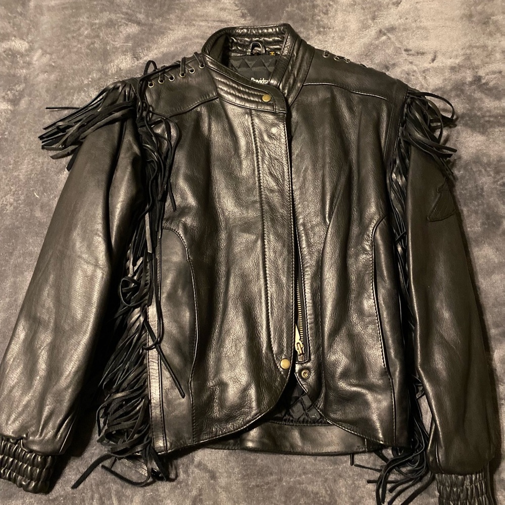 Harley Davidison Women’s Medium (36) Leather Riding Jacket